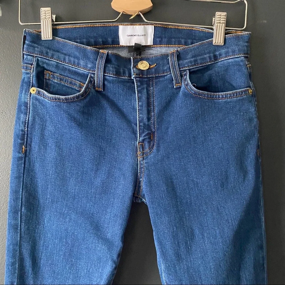 CURRENT ELLIOTT The Stiletto Jean In Scorpio - Picture 3 of 10